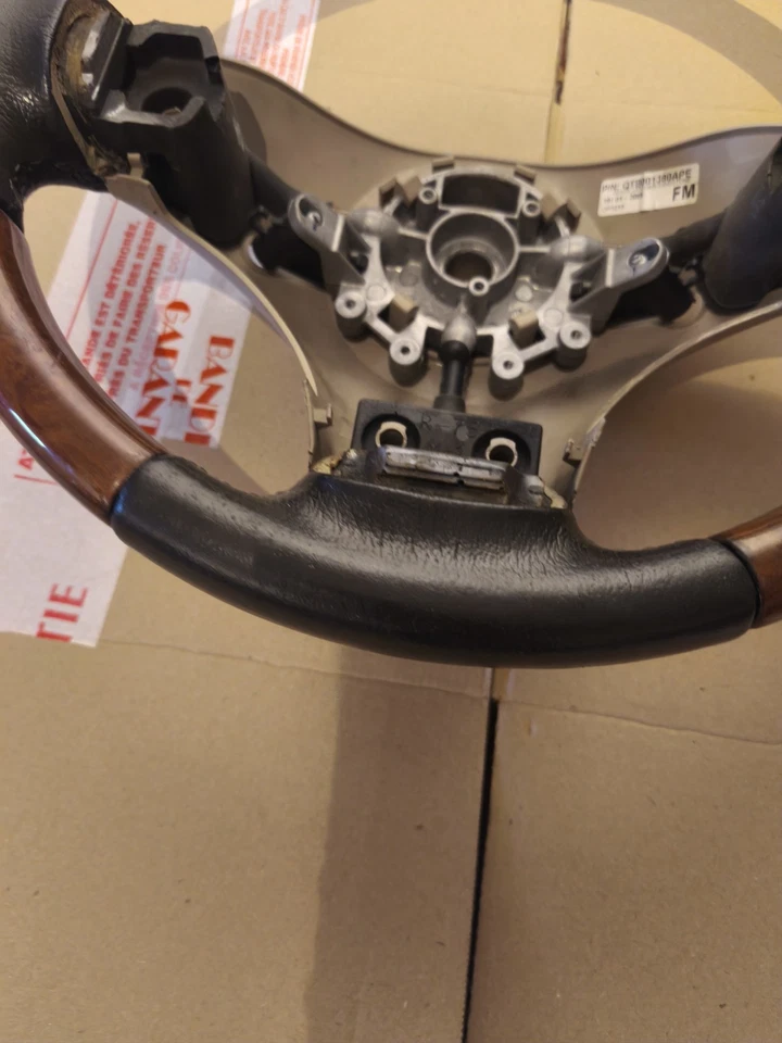 Volant Bois Cuir Noir Rover 75 MG ZT - Imagen 3 de 4