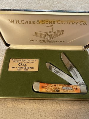 W.R. Case & Sons ポケットナイフ WR Case & Sons Folding Knife In Original Commemorative 80th