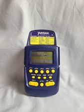 1995 Radica Yahtzee: Monte Carlo - 3905 Electronic Handheld Game - Blue