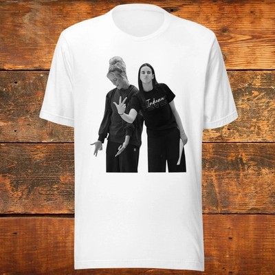 Caitlin Clark Sophie Cunningham Vintage 90s Style T-Shirt Hip Hop Fever S-4XL