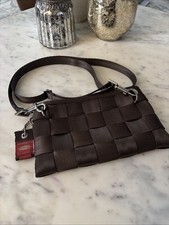 Harveys The Original Seatbelt Bag Brown Small Crossbody Bag