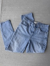 Madewell 90s Straight Leg Jeans Womens 28 Light Wash Denim