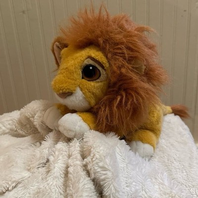Vintage Disney The Lion King Mane Changing Growing Up Simba Plush 1994 Mattel