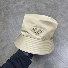 Prada Desert Beige Re-Nylon Bucket Hat RRP £520