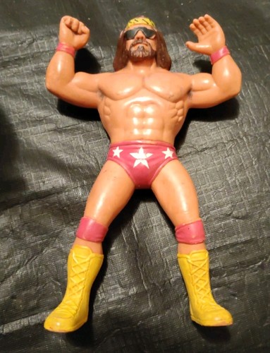 Vintage 1986 LJN WWF Wrestling Superstars Macho Ma...