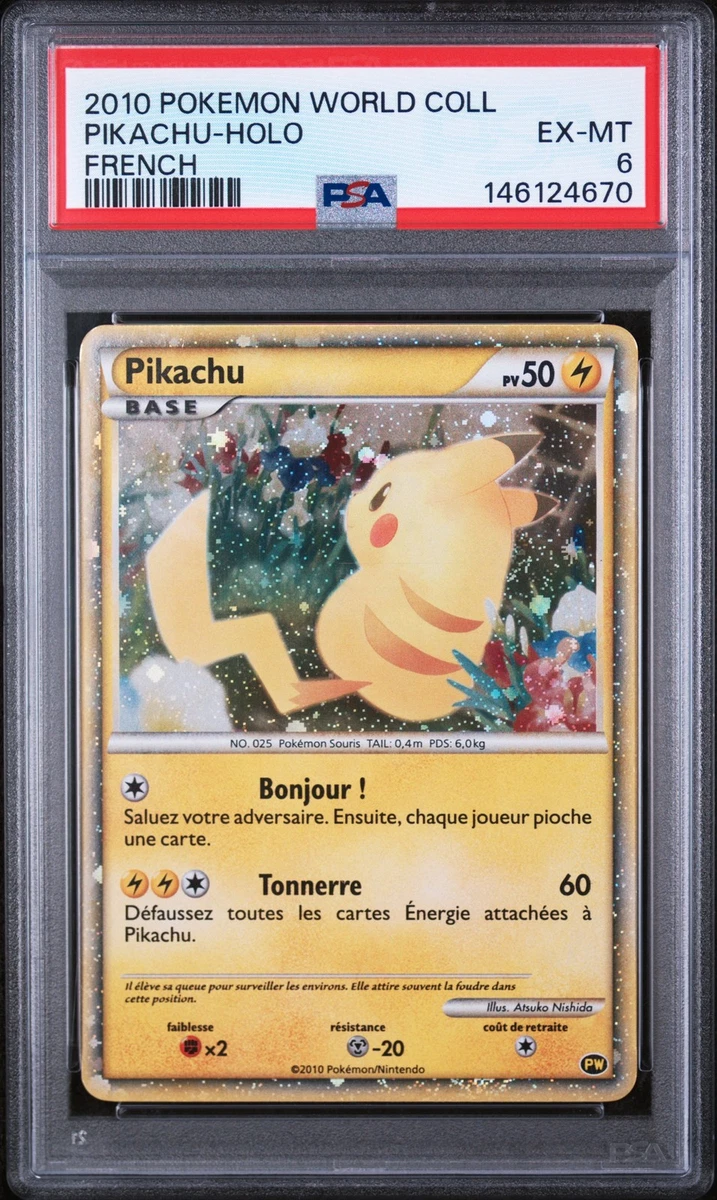 Pikachu Pokémon TCG Individual Collectible Card Game Cards in