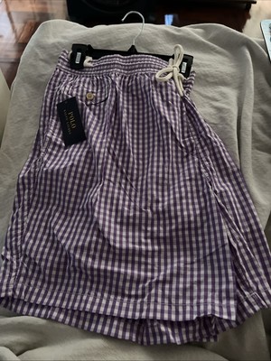 Herren Badeshorts Baumwolle RALPH LAUREN 4 Taschen