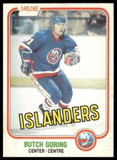 1981-82 O-Pee-Chee #203 Butch Goring New York Islanders
