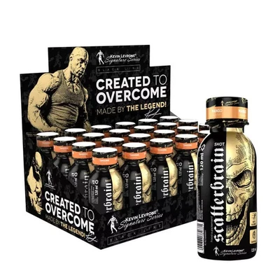 KEVIN LEVRONE SIGNATURE SERIES® Kevin Levrone Scatterbrain Shot 24 x 120ml – Hochdosierter Pre-Workout Booster