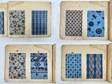 Japanese Drawing Book “Kakisarasa” Kimono Zuan Textile Pattern Chintz Calico