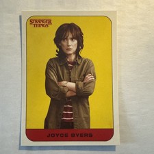 2018 STRANGER THINGS Sticker Card 1 Of 20 Joyce Byers Netflix