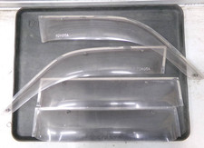 Toyota Genuine Land Cruiser 80 Series Side Window Door Visor Rain Guard Set Used Toyota Genuine Land Cruiser 80 Series Side Window Door Visor Rain Guard Set Used