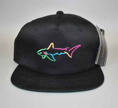 Greg Norman Collection Vintage Shark Attack Golf Strapback Cap Hat - NWT