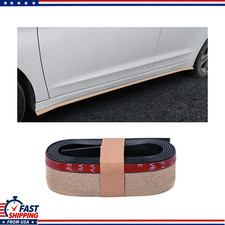8.2ft Rubber Front Bumper Lip Spoiler And Skirt Protector Universal Color Gold 8.2ft Rubber Front Bumper Lip Spoiler And Skirt Protector Universal Color Gold