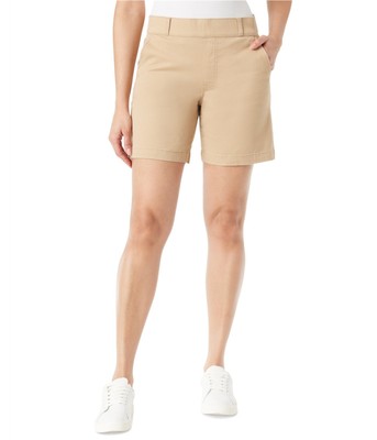 Gloria Vanderbilt Womens Shape Effect Casual Bermuda Shorts