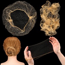 400 Pcs Hair Nets for Women Hair Nets for Food Service Invisible Elastic Edge...