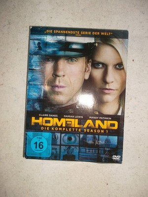 Homeland Staffel 1 - DVD TV Serie Thriller Claire Danes Damian Lewis Kultserie