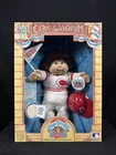 CINCINNATI REDS CABBAGE PATCH KIDS DOLL TOUNGE OUT BASEBALL PLAYER IN BOX