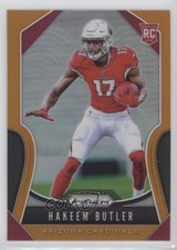 2019 Panini Prizm Rookies Orange Prizm 38/249 Hakeem Butler #350 0c6