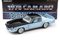 1:18 Greenlight 1978 Chevrolet Camaro Rally Sport Bright Blue Metallic/ Black