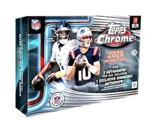 2025 Topps Chrome Football Breakers Delight Box