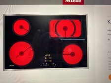 Miele autarkes Kochfeld KM 6542 FR, 5 Jahre alt, techn i O., mit Gebrauchsspuren