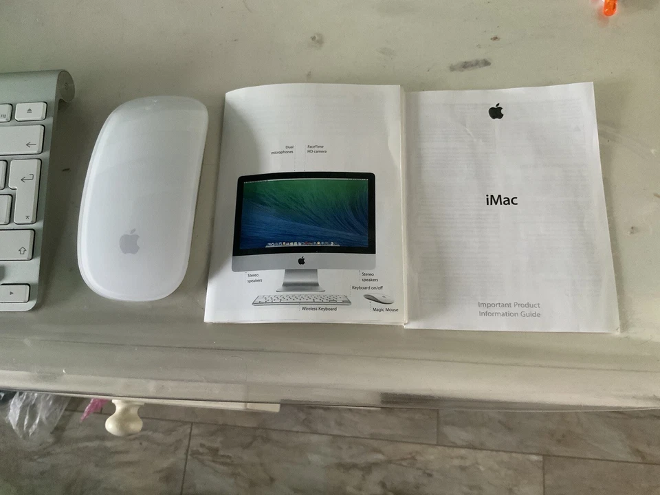 Apple iMac Razor thin 21.5” AIO Desktop i5 quad Core Nvidia GT 750M 1gb Mac OS! - Image 3 of 4