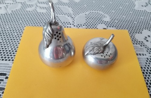 Zinn Apfel & Birne Salz/Pfefferstreuer Set - Bild 2 von 5