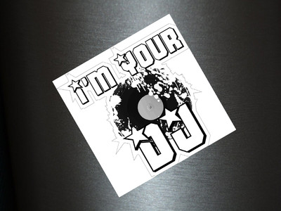 1 x Sticker I'm Your DJ Music Club Disco Car Sticker Sticker Fun Gag