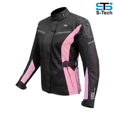 Moto giubbotto estivo tessuto da donna Stechmoto ST 001 AIR H2Out