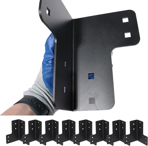 Heavy Duty Workbench Bracket Kit - 8 PCS 4mm/5mm Garage Legs for DIY Shop Table - Picture 2 of 42