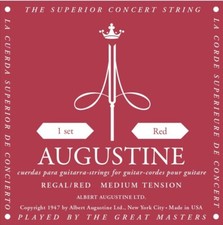 Augustine Guitar Strings Classical Regal Red Medium Tension 531A