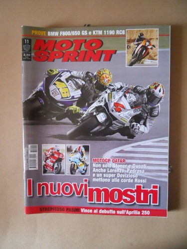 Motosprint Nr.11 2008 Test BMW F800/650 GS KTM 1190 RC8 [MS15]