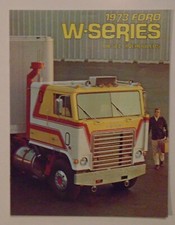 1973 Ford W-series Diesel Linehaulers Sales Brochure