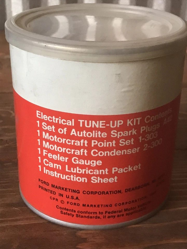 Nuevo de Lote Antiguo Motorcraft 1961-72 Chrysler Dodge Plymouth Dart 8 Cyl Tune Up Kit TKC-1 Foto 4 de 4