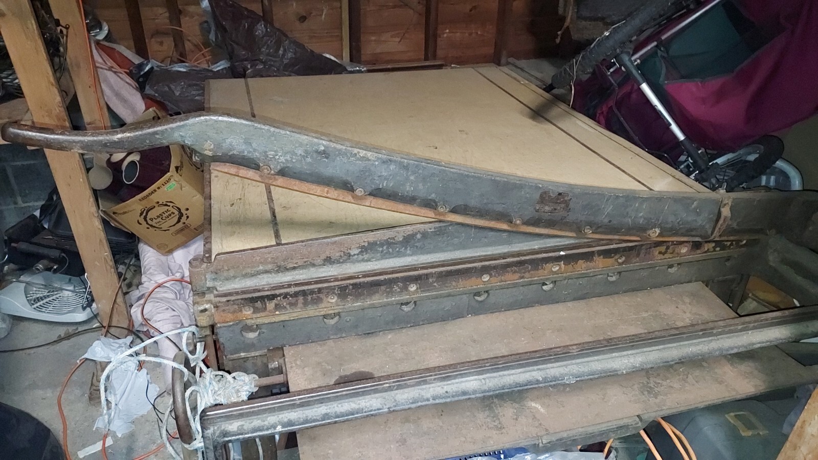 Vintage bookbinders board shear eBay