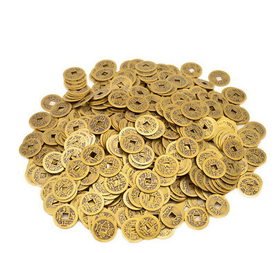 Buy 100Pcs Feng Shui Coins Chinese I Ching Money Lucky Coin Charm Ancient Coins Lot