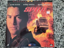 LASERDISC box1  41 SPEED Keanu Reeves Dennis Hopper Sandra Bullock