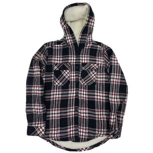 Multi Plaid Long Sleeve Cotton Button 