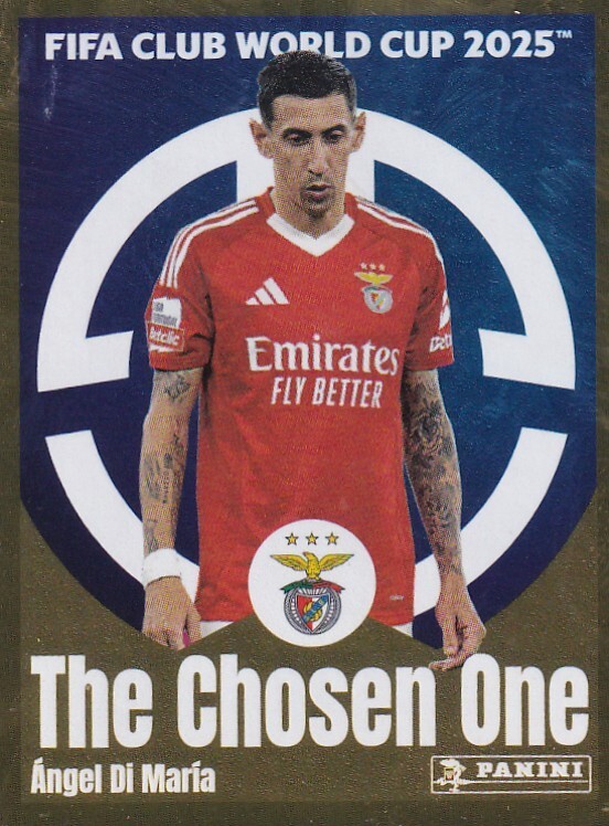 Panini 2025 FIFA Club World Cup 25 Sticker No 187 Angel Di