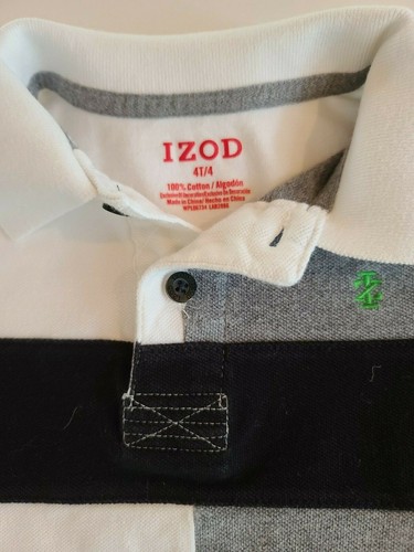 GAP Boys Khaki Shorts PEC/ IZOD Color Block Polo NWOT Size 4 - Picture 3 of 12