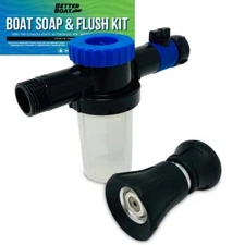 Car Wash Sprayer and Boat Engine Flush Kit | Water Hose Mixer to Get Salt Awa...