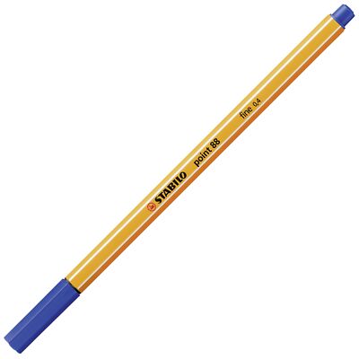 Stabilo  88/41 Fineliner point 88 , 0,4 mm, blau
