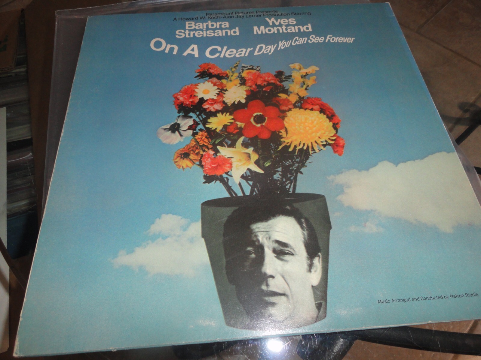 VINYL RECORD LP ON A CLEAR DAY YOU CAN SEE FOREVER SOUNDTRACK COLUMBIA S-30086