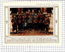 9th London Reg Rashleigh Keeson  Queen Victoria's Rifles WW1 - 1915 Clipping