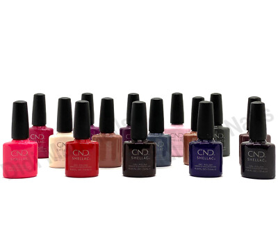 CND Shellac UV Gel Polish .25 oz -15 Exclusive Shades Open Stock NEW!
