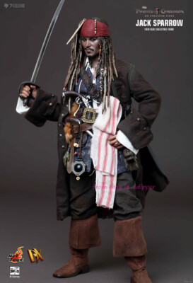 Hot Toys Dx06 1/6 Pirates Of The Caribbean Jack Sparrow Action