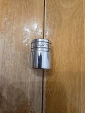 Snap On 1/2" Drive 7/8" 12PT Shallow Chrome Socket SW281