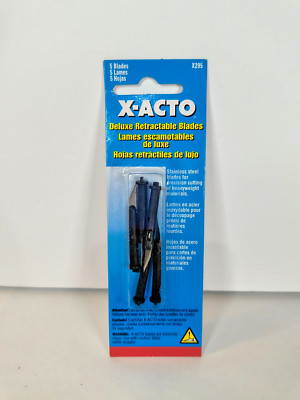 X-ACTO 295 5 BLADES for X-CALIBER DELUXE RETRACTABLE KNIFE Modeling hobby