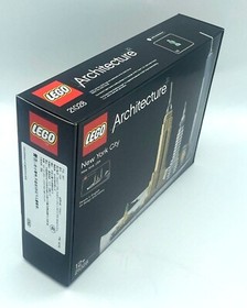 LEGO ARCHITECTURE New York City 21028 Brand New & Sealed